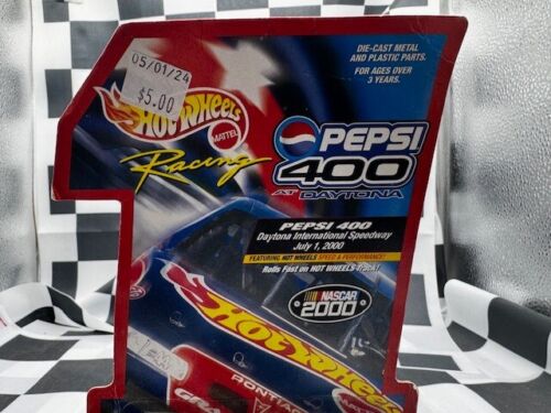 Hot Wheels Pepsi 400 en Daytona 1 de julio de 2000 1/64 diecast - Imagen 3 de 4