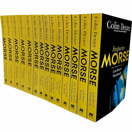 Inspector Morse Mysteries Complete Series 14 Books Set by Colin Dexter G - Image 2