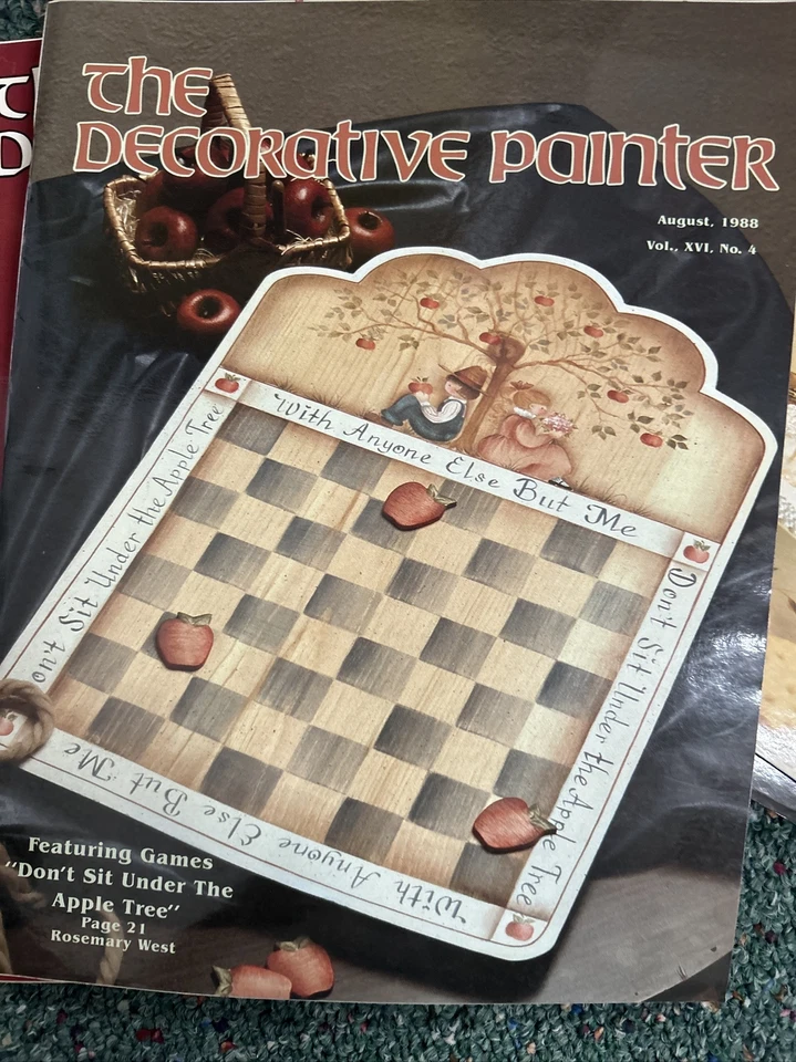 Vintage The Decorative Painter Magazine Mixed 1987-1991 Nine (9) issues - Image 4 of 4