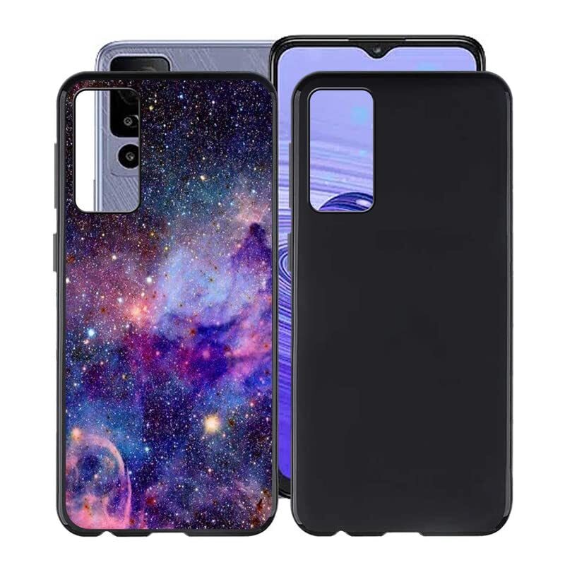 HGJTF Custodia per TCL 40R 5G/T771A (6.6"), 2 Pezzi Ultra Sottile Morbida (Q3p)