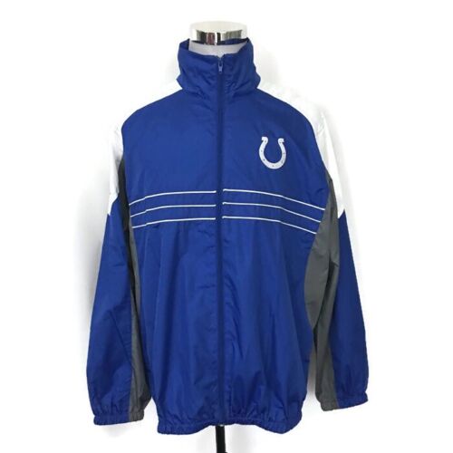NFL Indianapolis Colts Lightweight Windbreaker Jacket Men’s XL Full Zip  Coat | eBay