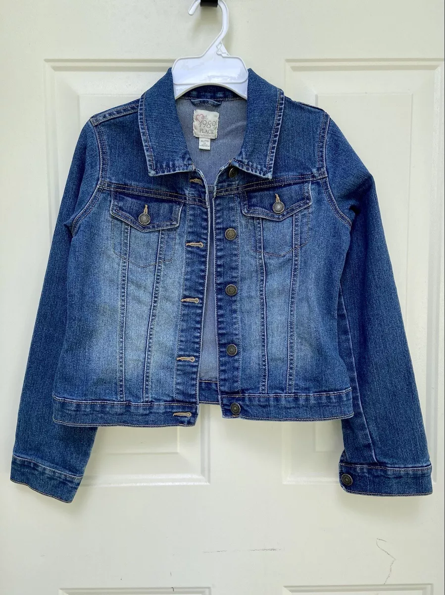 Children's place hotsell blue jean jacket