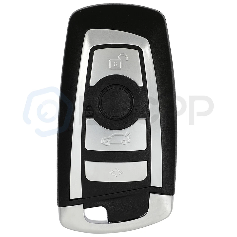 2 para BMW 1 3 5 Series F10 F20 F30 F40 Key Shell Remote YGOHUF5662 4 botones Foto 4 de 4