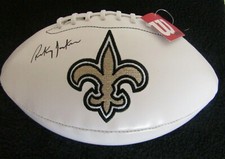 RICKEY JACKSON AUTOGRAPHED SIGNED NEW ORLEANS SAINTS FOOTBALL BECKETT COA