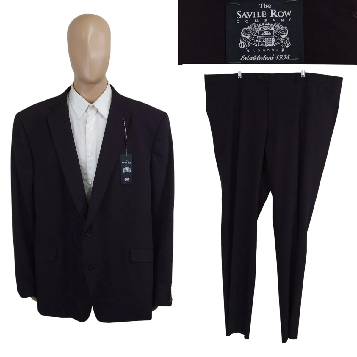 Savile Row Big & Tall Suits & Blazers for Men for sale | eBay