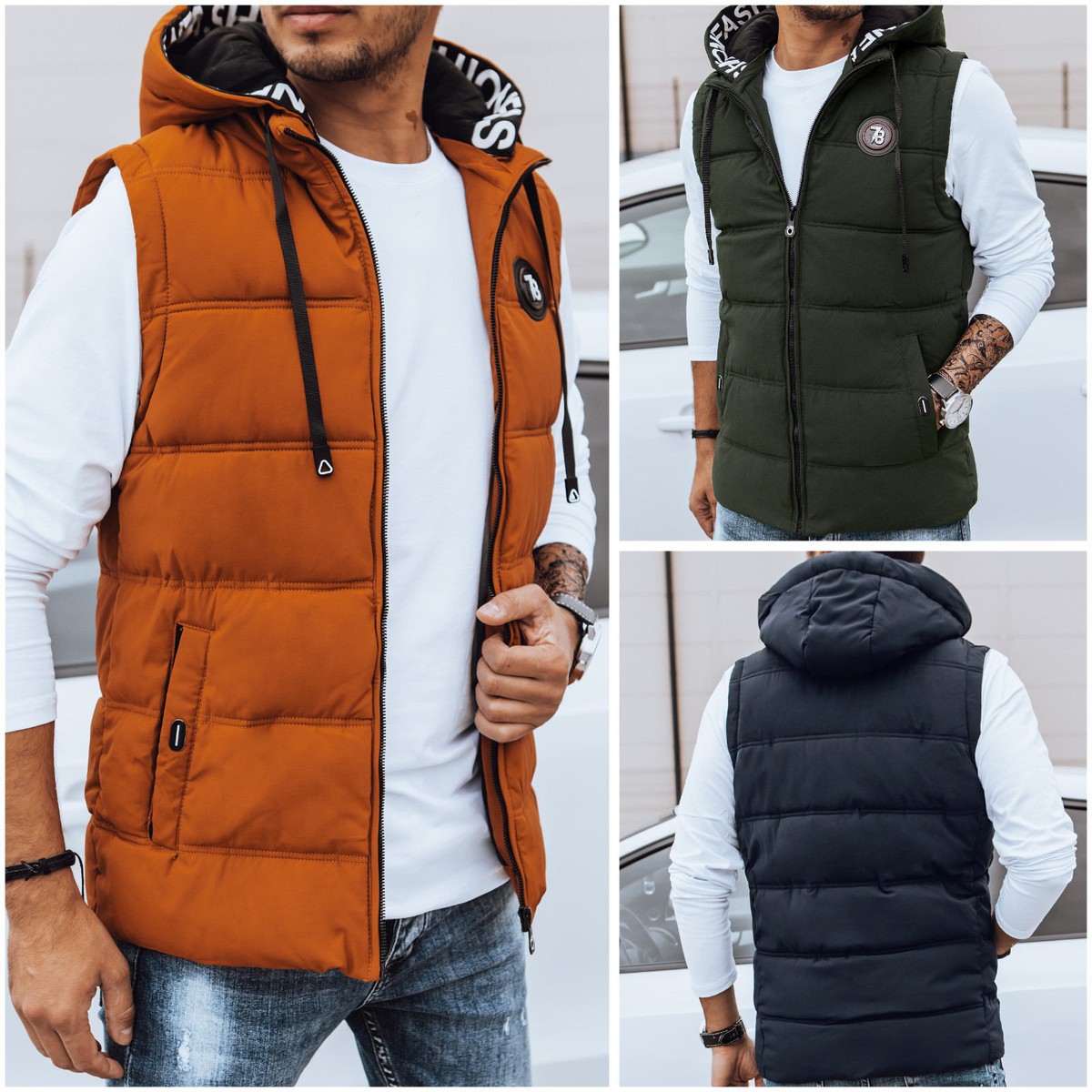 Leichte Steppweste Herren - Gepolsterte Bodywarmer Für Outdoor & Sport