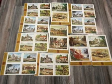 Vintage 1969 Standard Oil Bicentennial Prints Missions Lot of 11 Original Mailer