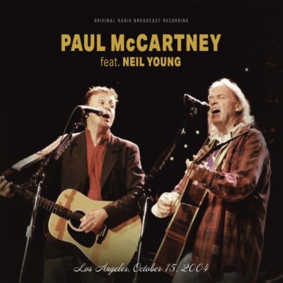 PAUL MCCARTNEY FEAT. NEIL YOUNG - LOS ANGELES,OCTOBER 15,2004   VINYL LP NEU