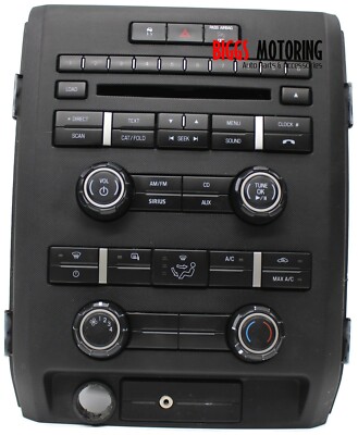 2009-2014 Ford F150 HVAC Control Panel Radio Face Ac Heater