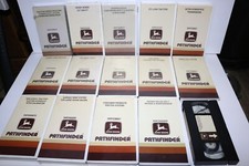 25 Vintage John Deere Tractor Related Pathfinder Vhs Cassette Tapes W/ 13 Sealed