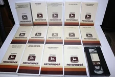 25 vintage John Deere tractor related PATHFINDER vhs cassette tapes w/ 13 sealed