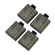 4x 3.7v PG1050 Battery For SJCAM M10, SJ4000, SJ5000, SJ6000, SJ7000 WIFI, M10