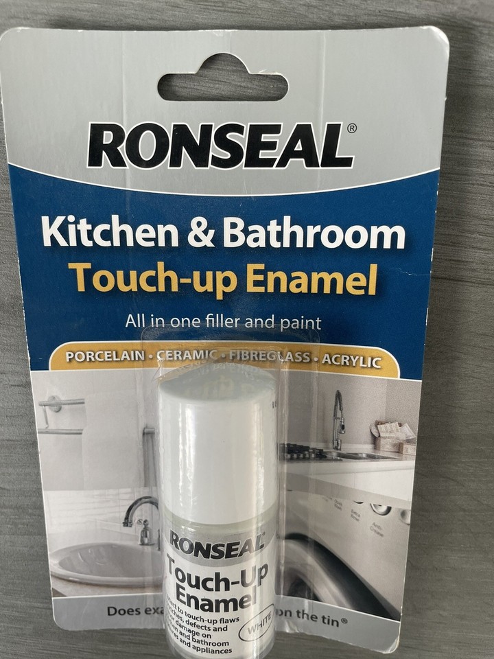 RONSEAL Kitchen & Bathroom TouchUp Enamel Allinone Kit BRAND NEW eBay