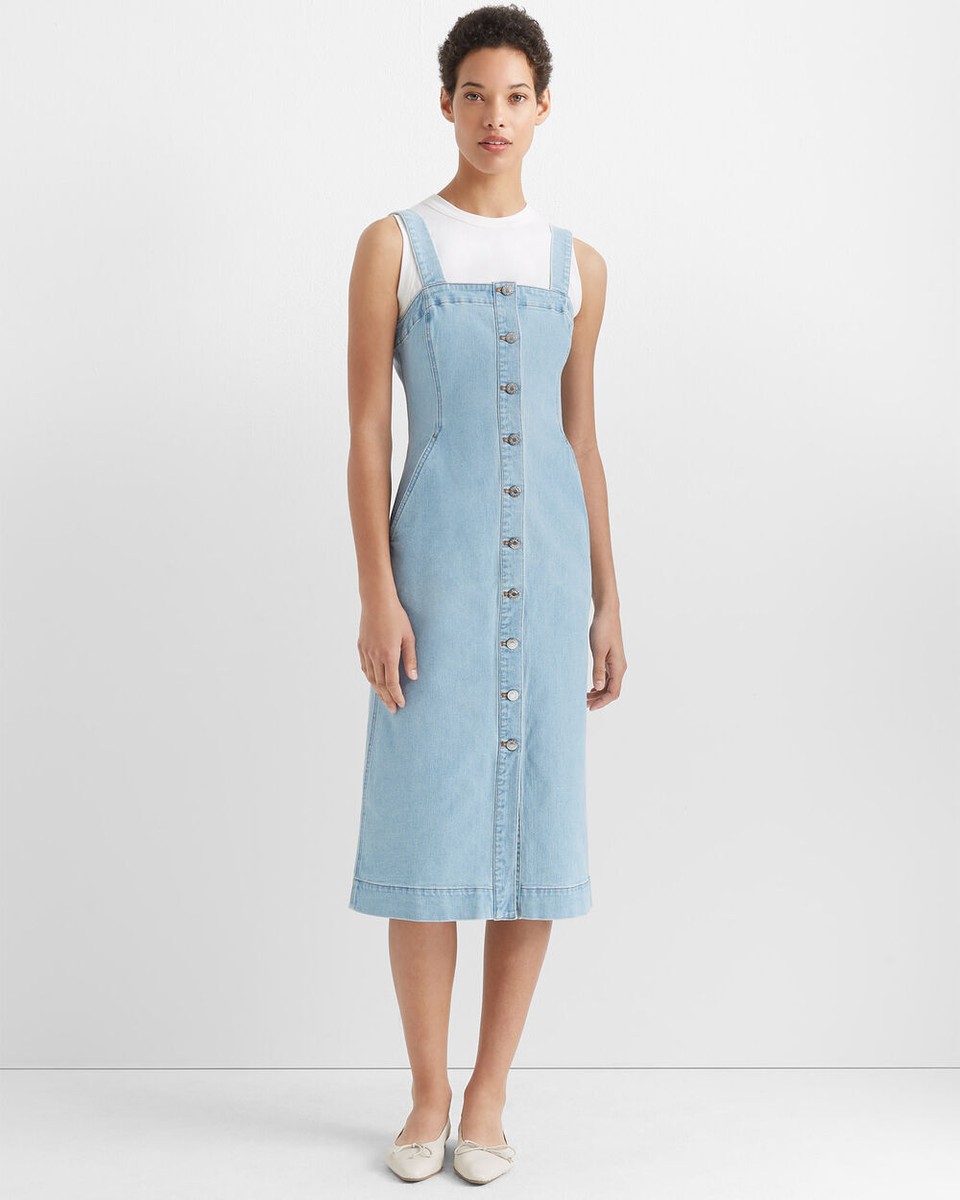 white christmas dresses Women's Blue Striped Maxi Dress