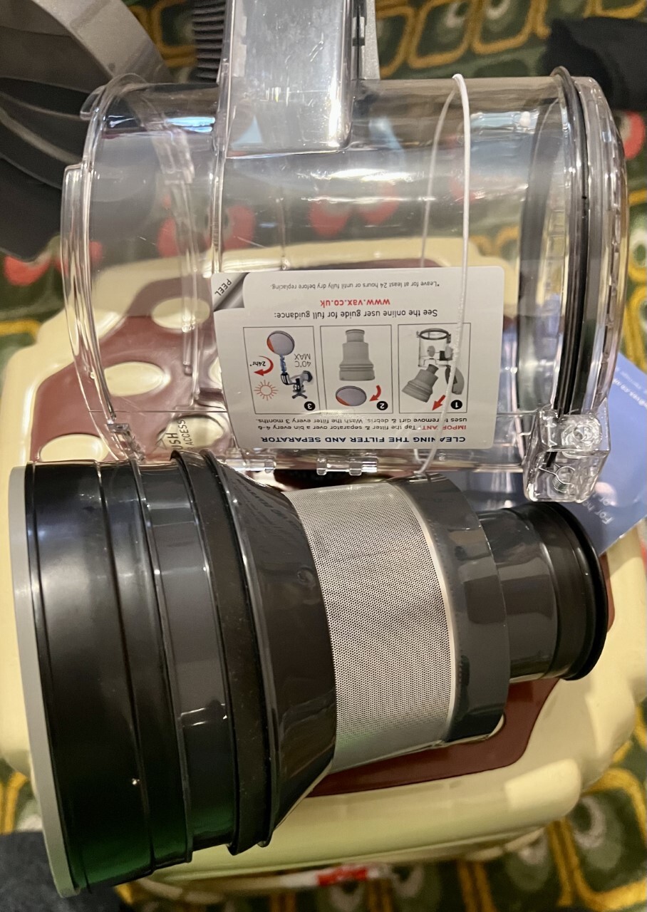 Vax Blade ONEPWR 4 Cordless Vacuum Cleaner Dust Container Lid Bin+