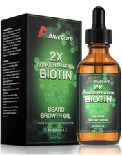 2Pack Beard Growth Oil, Promote Healthy Beard Growth In Men, Natural Ingredients