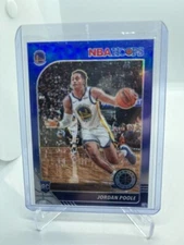 JORDAN POOLE 2019-20 NBA Hoops Premium Stock #223 Blue Prizm Rookie SSP RC Rare