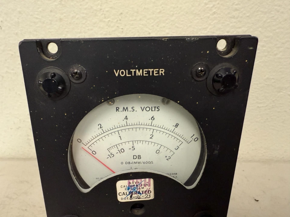 Sistema de campana eléctrica Western vintage - medidor de ohmios - O DB 1MW/6000 Foto 4 de 4