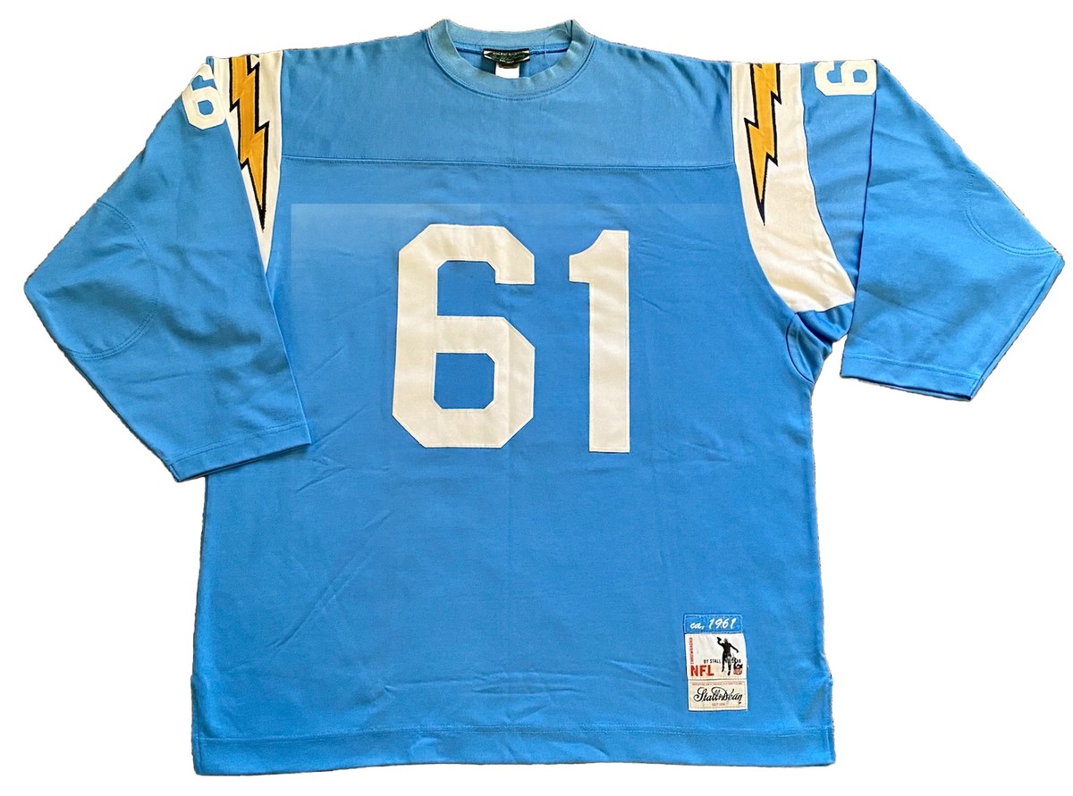 レトロノートNFL VINTAGE LOS ANGELES CHARGERS 1961 NFL STALL & DEAN THROWBACK