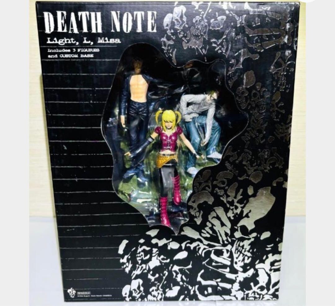 DEATH NOTE Diorama Figure Light Yagami L Misa Amane Toy Kodansha