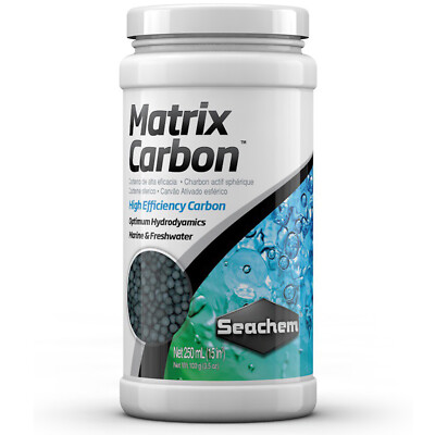 Seachem Matrix Carbon 250mL High Efficiency Spherical Carbon Marine & Freshwater