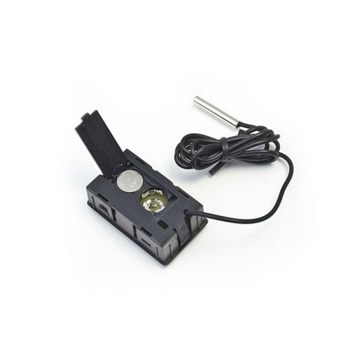 Mini Temperature Sensor LCD Car Digital Thermometer Hygrometer Meter Gauge Black - Picture 7 of 14