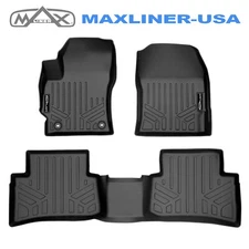 SMARTLINER Custom Fit Floor Mats 2 Row Liner Set OEM 2019-2025 Corolla Hatchback