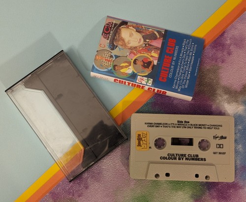 Culture Club - Colour By Numbers (1983 Cassette) Virgin QET 39170 Boy George Pop - Picture 4 of 17