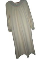 Vintage Vanity Fair Zip Front Velour House Coat Robe Pockets Size M