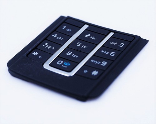 Original Nokia 6280 Keyboard Matte Keys Black