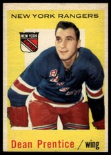 1959-60 Topps #17 Dean Prentice
