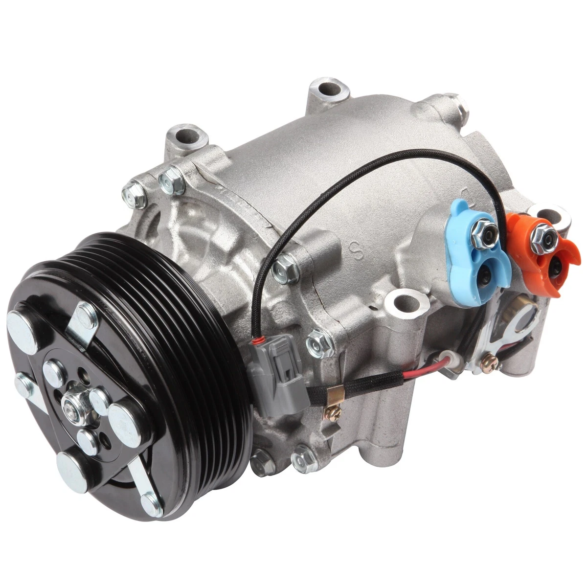 Compresor De A/C TRSA09 Para Honda Civic 1.3L (Hybrid) - 2003 2004 2005 QR