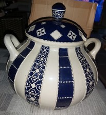 alte Bowle Gefäß Oberlix, Suppentopf Rumtopf Steinzeug Dümler & Breiden? 