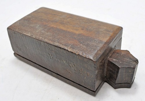 Antike Holz Geschirr Gewürzdose original alt handgeschnitzt - Bild 3 von 7