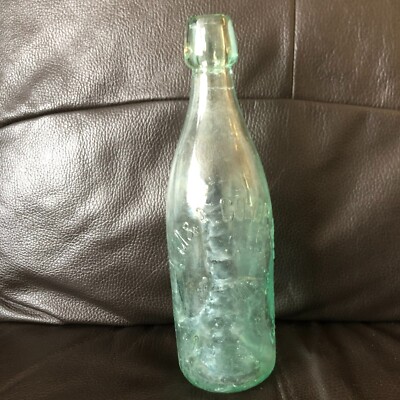 L M&A Co-op Soc antike Glasflasche, Angley Mill