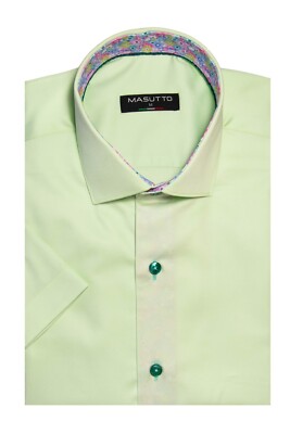 MASUTTO BRIANNE/03 Men Dress Short Sleeve Bugatchi Robert Graham Bertigo