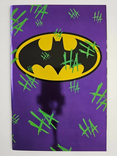 Knight Terrors Batman #1 DC 2023 SDCC Purple w/ Green Foil Variant Cover NM