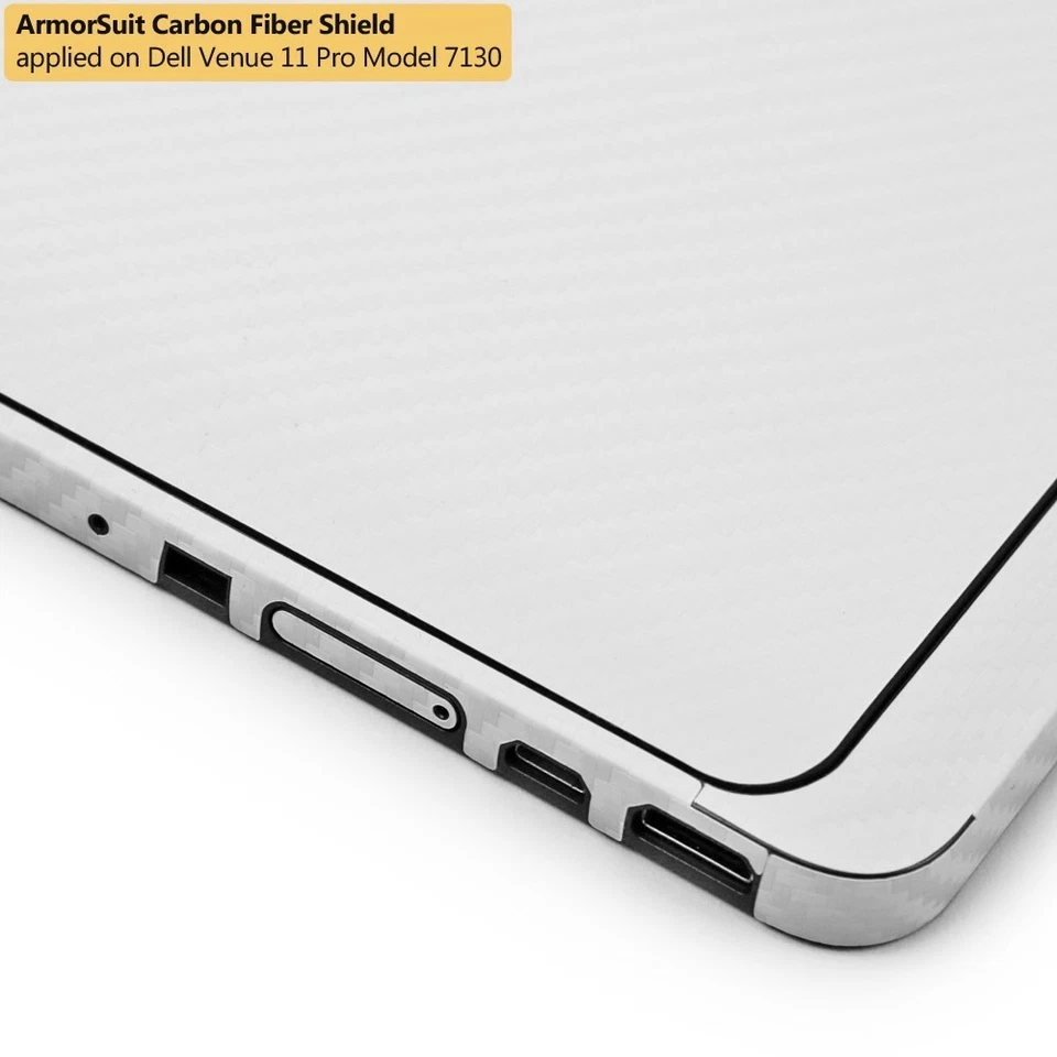 ArmorSuit MilitaryShield Dell Venue 11 Pro 7130 Screen Protector + White Carbon - Image 4 of 4