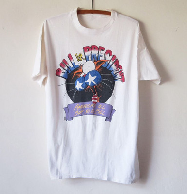 Bloom County Bill for President Short Tee For Men Women Cotton Shirt ED051