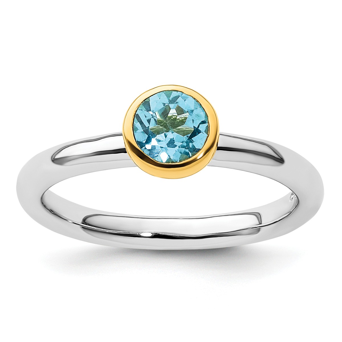 Sterling Silver Stackable Expressions Sky Blue Topaz Ring Sterling Silver Stackable Expressions Sky Blue Topaz Ring