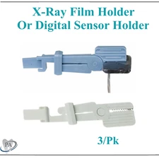 Dental XRay Digital Sensor Holder, Autoclavable 250F, anterior & posterior, 3/Pk