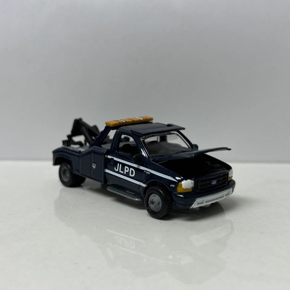 Camión de remolque Ford F-450 2000 00 coleccionable escala 1/64 diecast modelo diorama Foto 2 de 4