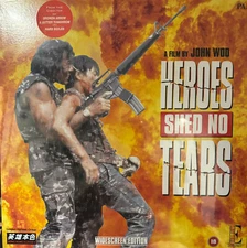 'HEROES SHED NO TEARS' (John Woo) - A NEW SEALED LASERDISC - LD