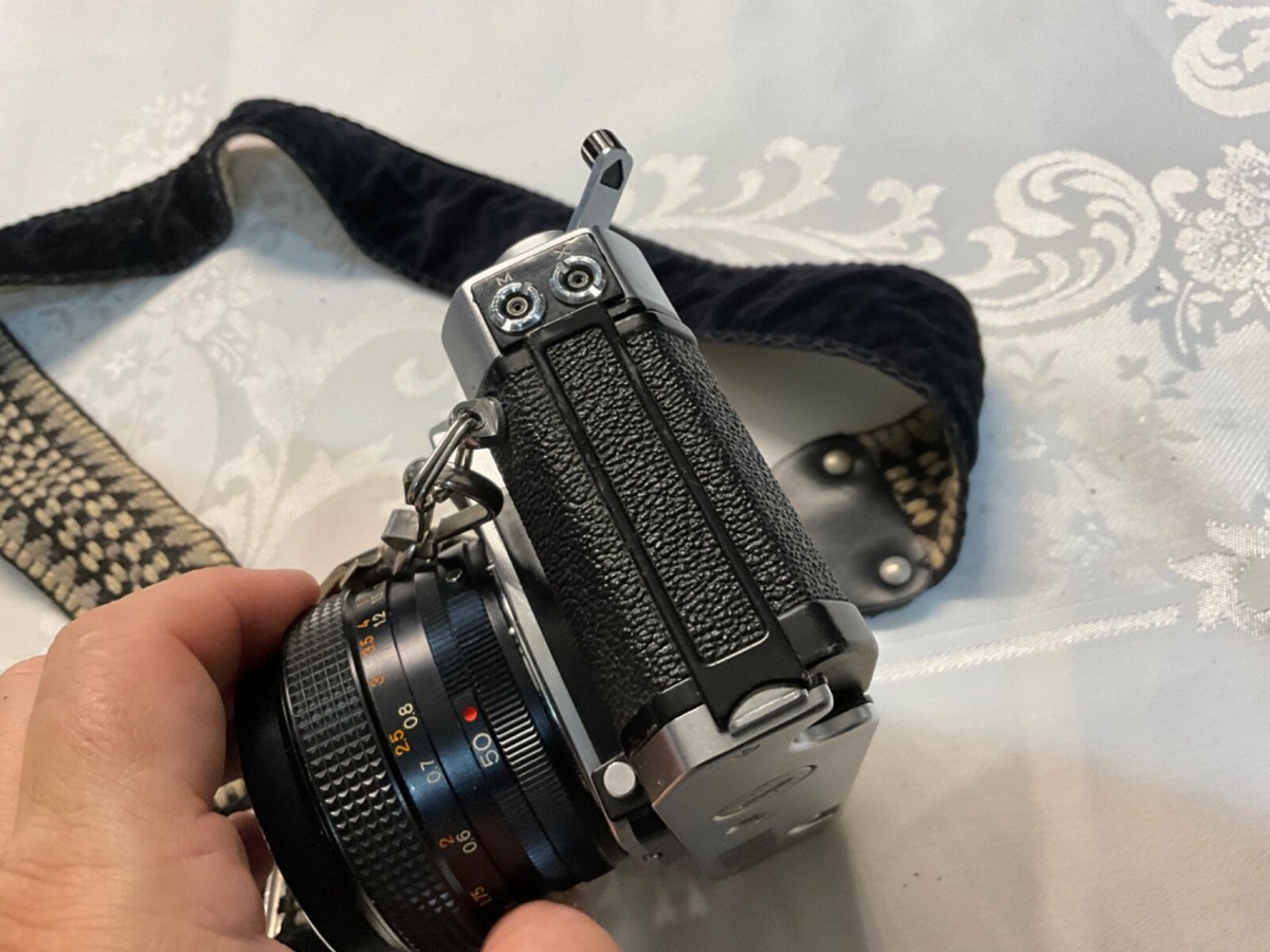 Konica Autoreflex T3 Vintage SLR w/Hexanon AR 50mm f/1.7F +New