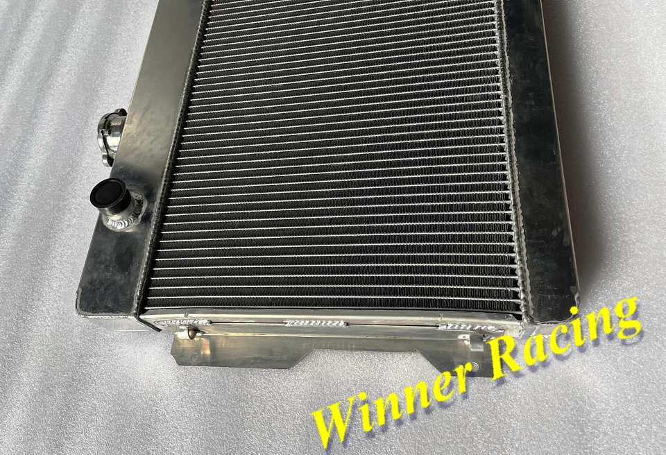 Radiador de aluminio compatible con BMW E10 02 SIERIES 2002 TURBO M10 1973-1974 NÚCLEO DE 40 MM Foto 4 de 4