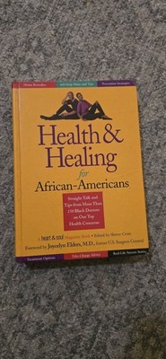 Health & Healing for African Americans by Sheree Crute Hardcover Rodale Wellness