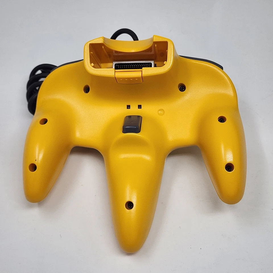 Official OEM Nintendo N64 Yellow Controller - Very Good Condition Firm Stick - Image 2 of 4