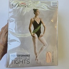 Silky Dance High Perf Convertible Tights 6 Pk. NWT Adult S 70 Denier Pink Ballet