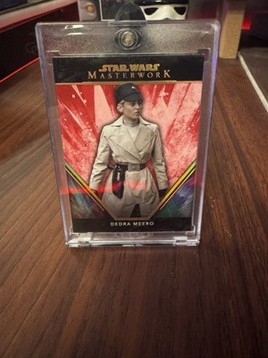 Star Wars Masterwork Dedra Meero card, serial-numbered 14/25