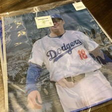Yoshinobu Yamamoto MLB Dodgers Eco Bag 14.6x12.6 in Official